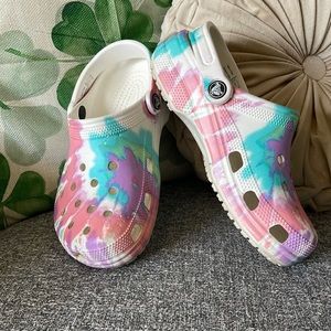 Tie-Dye Crocs